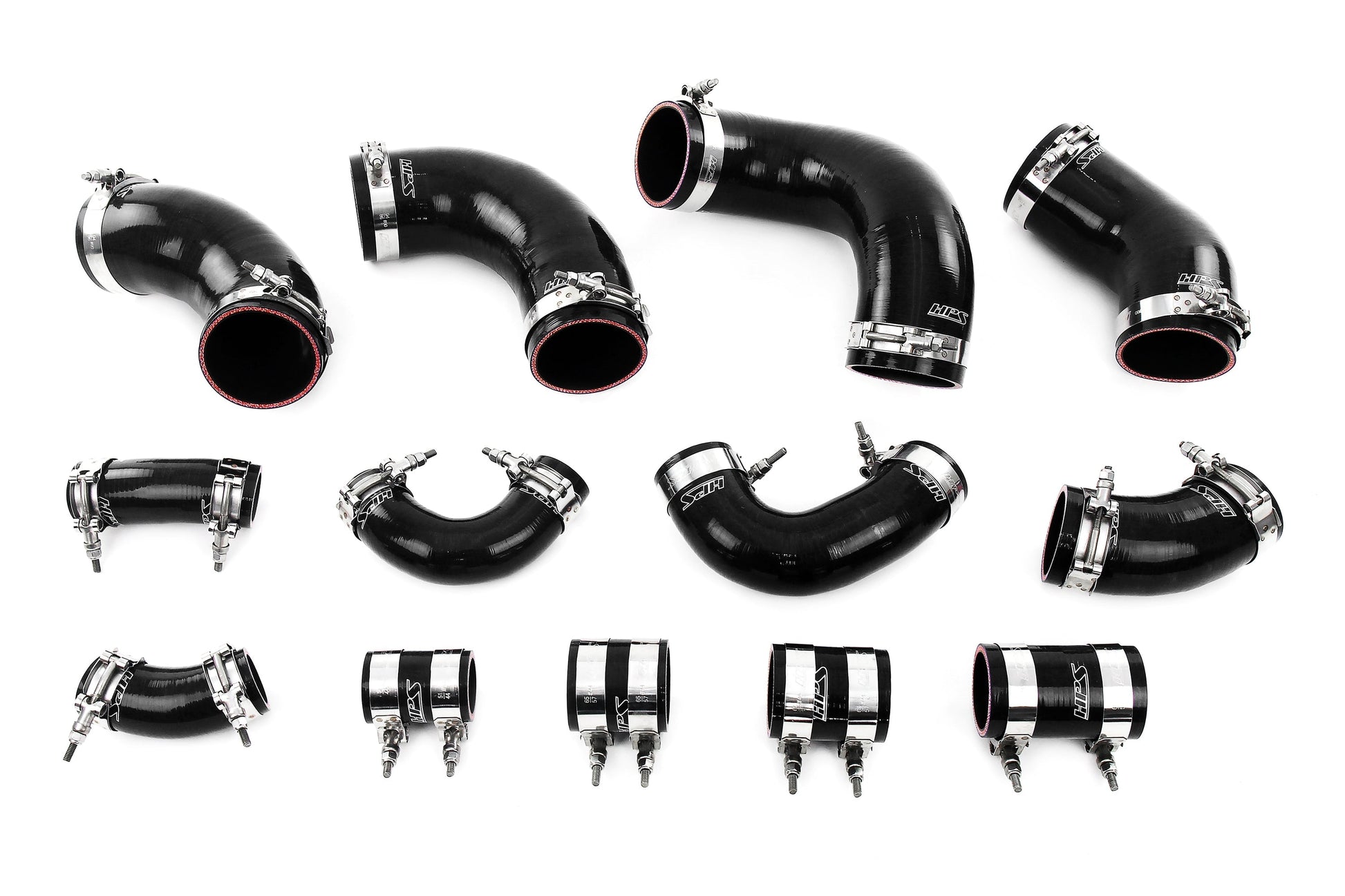 HPS Silicone Intercooler Hose Kit Nissan 1995-1998 Skyline GT-R R33 RB26DETT, 57-2097
