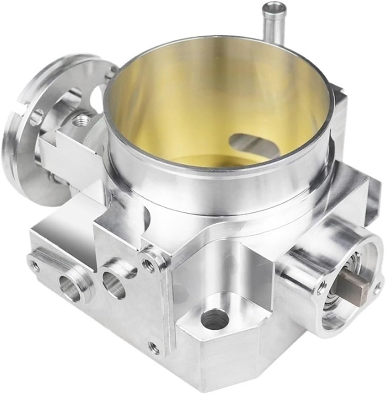 SPDZ1 70mm Silver Billet Aluminum Throttle Body For Integra RSX DC5 Civic SI EP3 K20 K20A K-Series