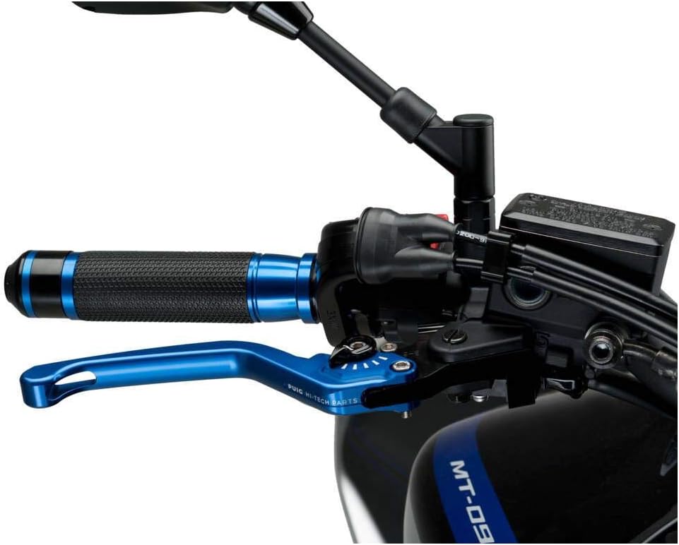 Puig 120AN Blue Non-Foldable Brake Lever with Black Selector