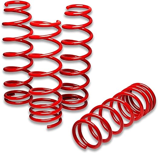 DNA Motoring LS-HC92-RD Suspension Lowering Springs EG, EK, Del Sol, Integra