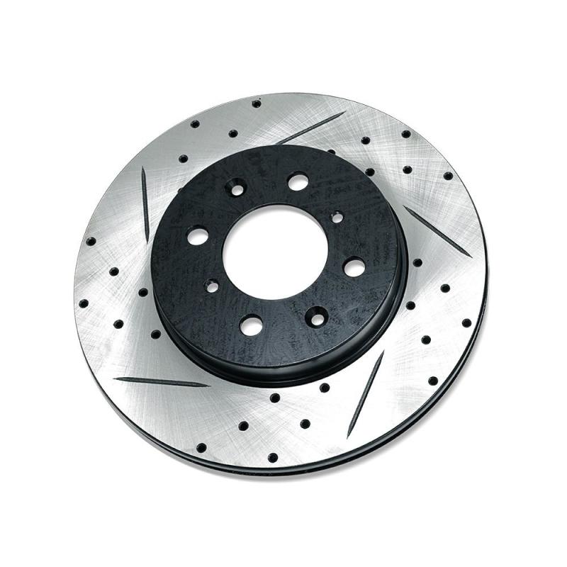 BLOX Racing Slotted And Cross-Drilled Rotor Left SIde BXBS-10150-L