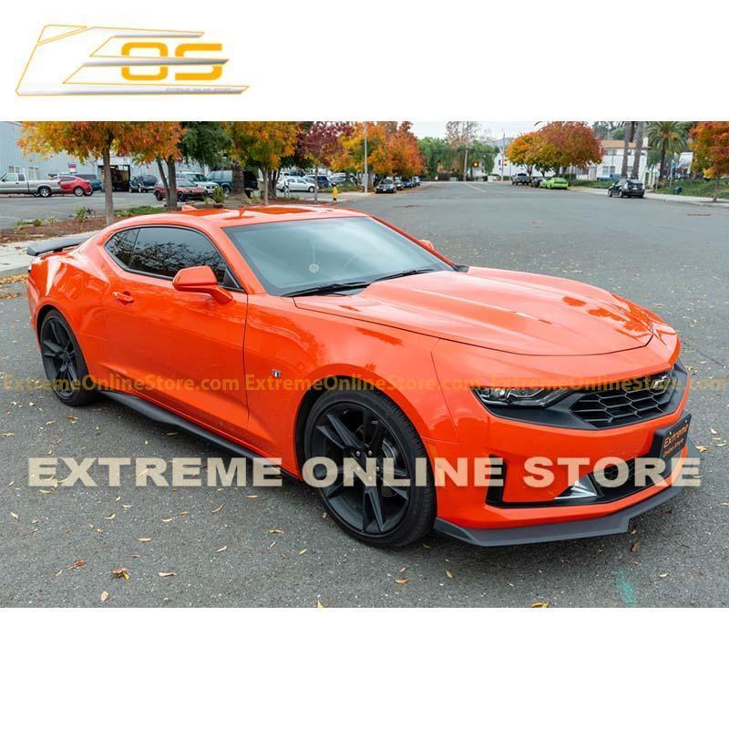 2019-Up Camaro RS / SS 6th Gen Facelift 1LE Front Splitter Lip & Side Skirts