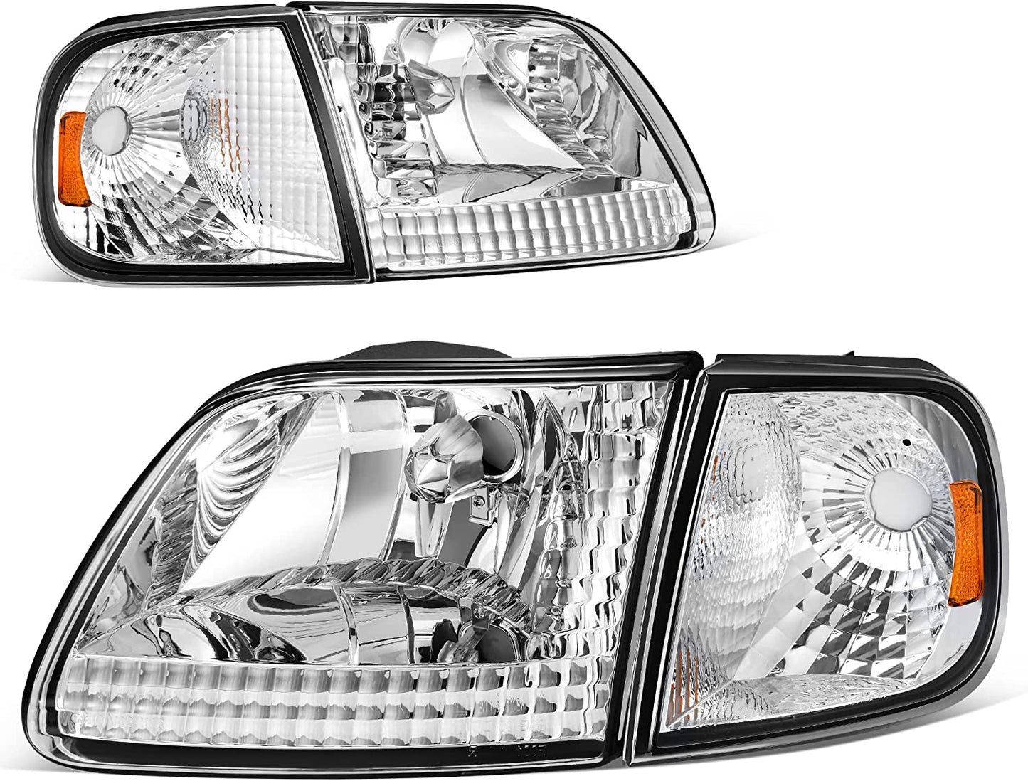Headlight Assembly Replacement Fits 9703 Ford F1509702 Expedition Pickup