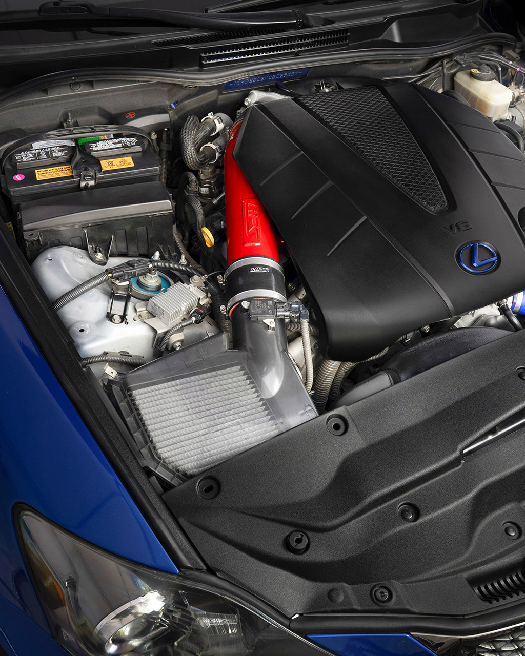 HPS Air Intake System 2010-2015 Lexus IS350C 3.5L V6, 827-710