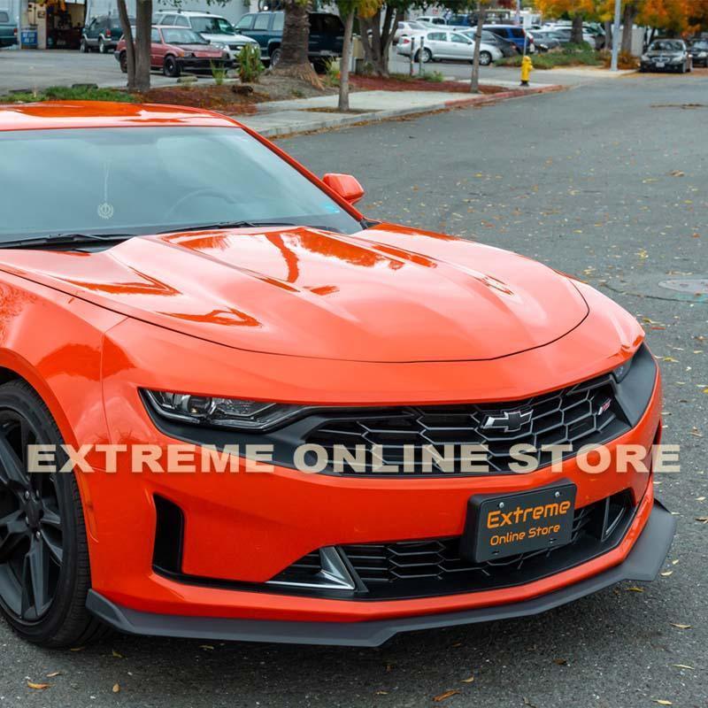 2019-Up Camaro RS / SS 6th Gen Facelift 1LE Front Splitter Lip & Side Skirts