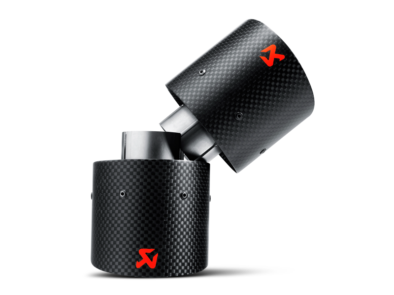 Akrapovic 07-14 MINI Cooper S (R56) / Cooper S Cabrio (R57) Tail Pipe Set (Carbon) TP-MINR56/57-CA