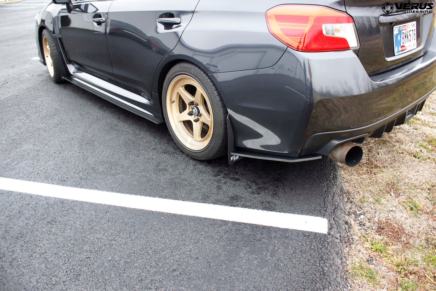 Rear Spat Kit, Plastic - VA Subaru WRX