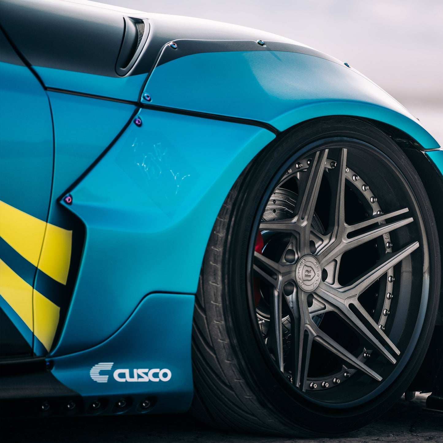 Dress Up Bolts Titanium Widebody Hardware - Bundle B