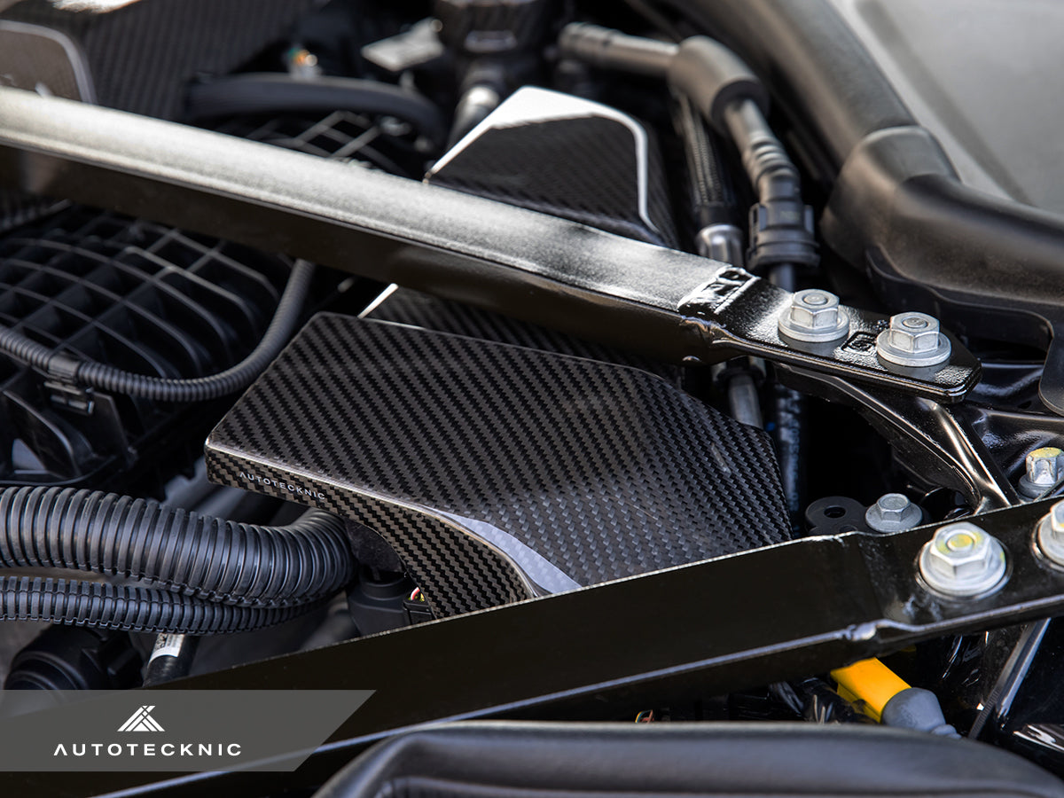 AutoTecknic Dry Carbon ECU Battery Terminal Cover - G80 M3 | G82/ G83 M4