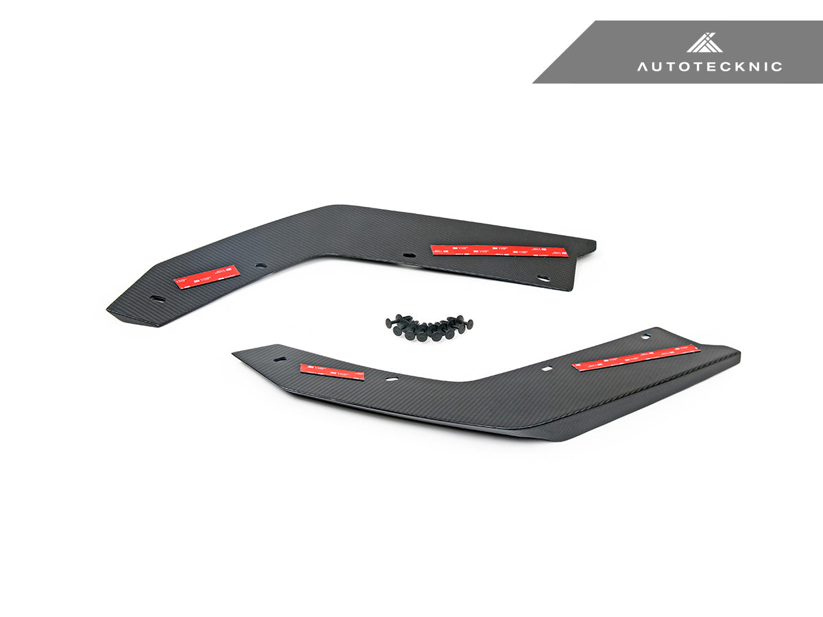 AutoTecknic Dry Carbon Rear Splitter Winglet Set - G80/ G81 M3 | G82/ G83 M4