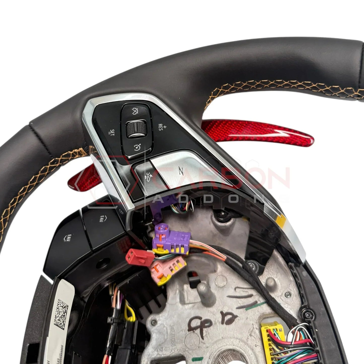 C8 Corvette Magnetic Paddle Shifters – Real Carbon Fiber (Stingray, Z51, Z06, E-Ray | 2020-2027)