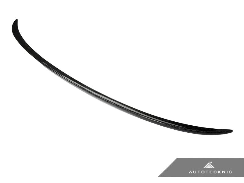 AutoTecknic Carbon Fiber Trunk Lip Spoiler - BMW E90 3-Series Sedan
