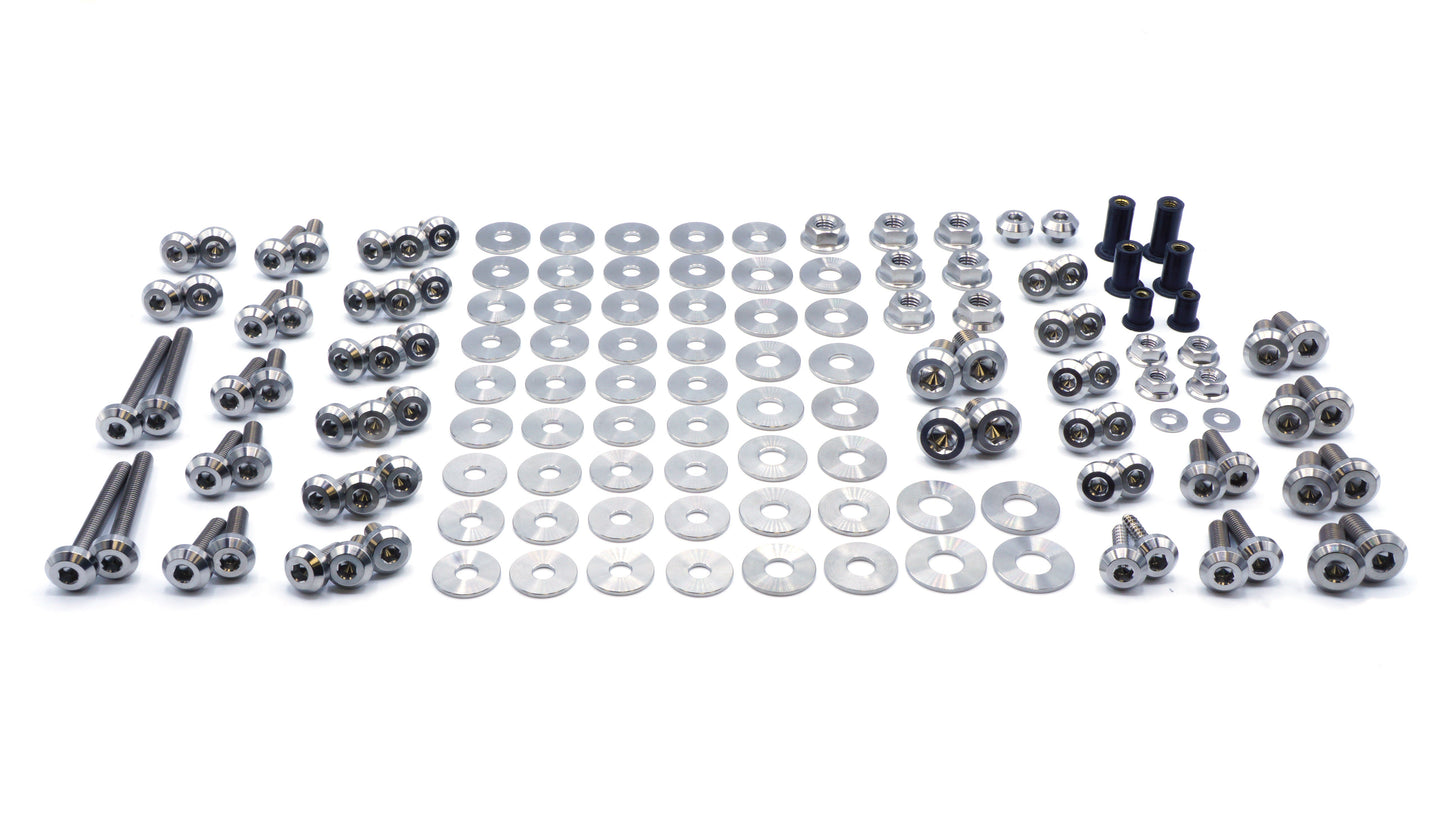 Stage 2 Titanium Hardware Engine Bay Kit - BMW E9X 335i (2007-2013)
