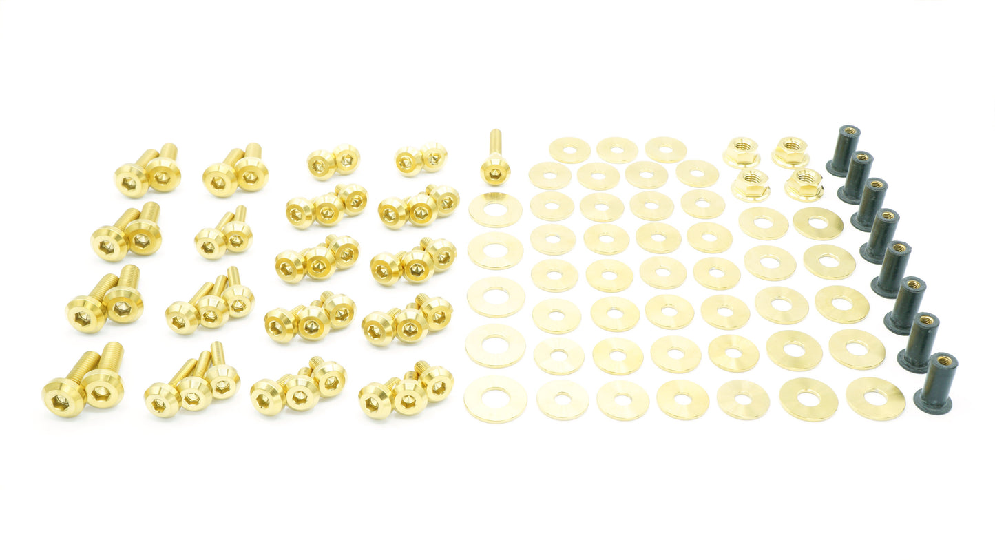 Stage 2 Titanium Hardware Engine Bay Kit - BMW F3X 335i (2012-2015)