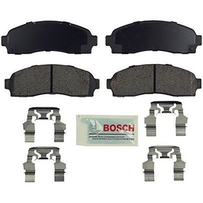 EuroLine Disc Brake Pad Set for Mercedes-Benz: 2003-09 E320, 2006-09 E350 - FRONT (Bosch 0986494285)