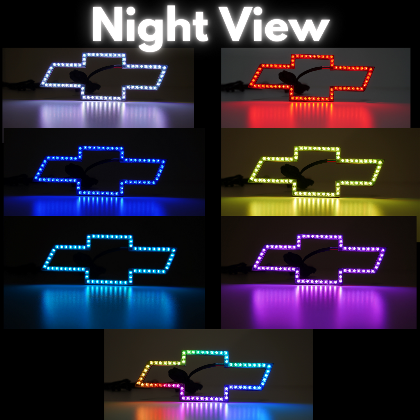 Chevrolet LED Emblem (Multicolor) 2007-2023