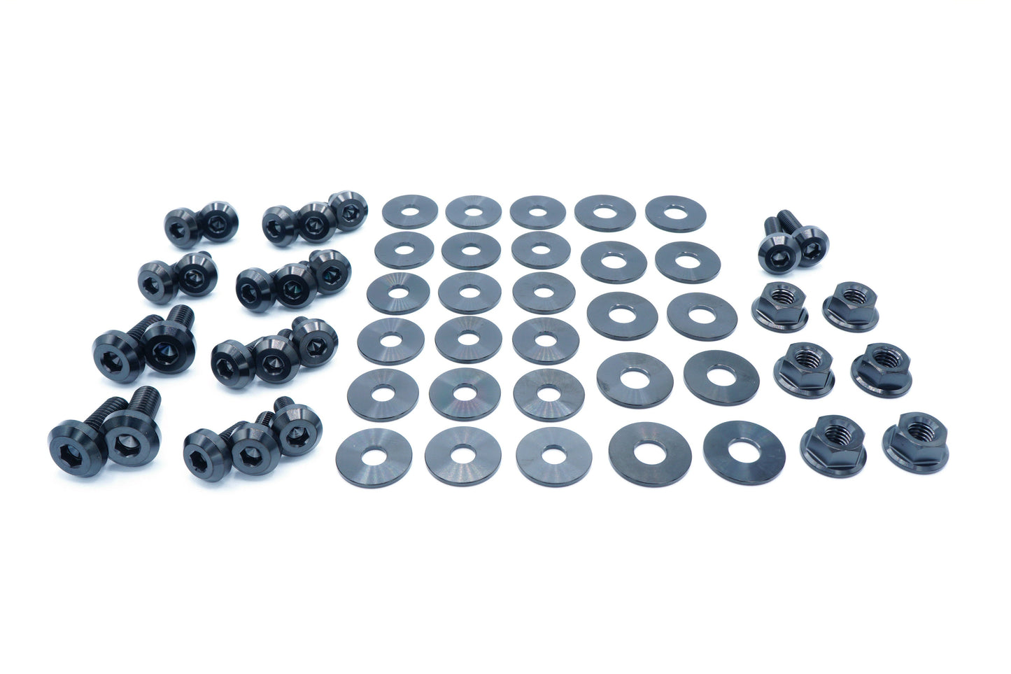 Stage 1 Titanium Hardware Engine Bay Kit - Dodge Charger (2015-2023)