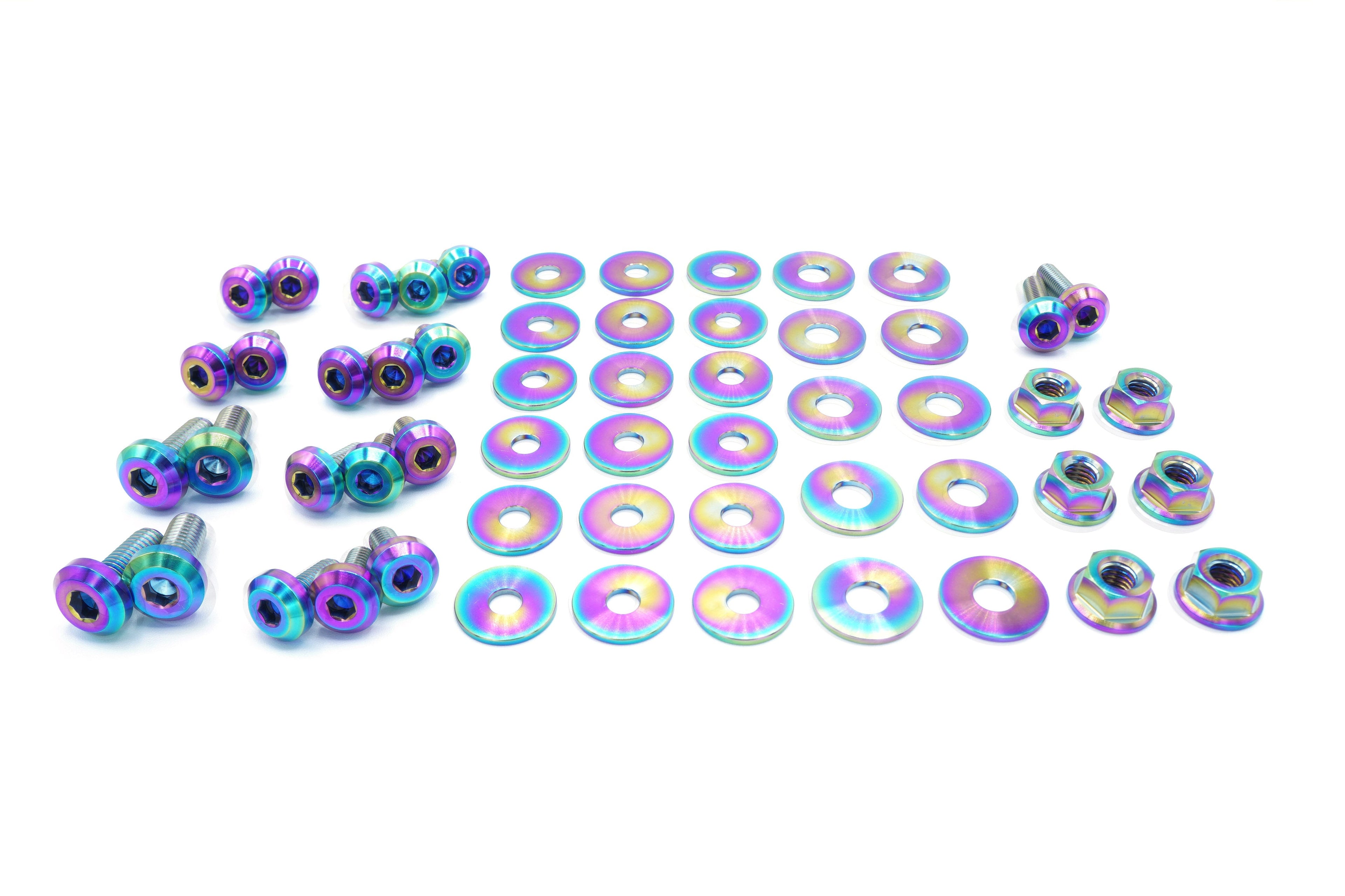 Stage 1 Titanium Hardware Engine Bay Kit - Dodge Charger (2015-2023)