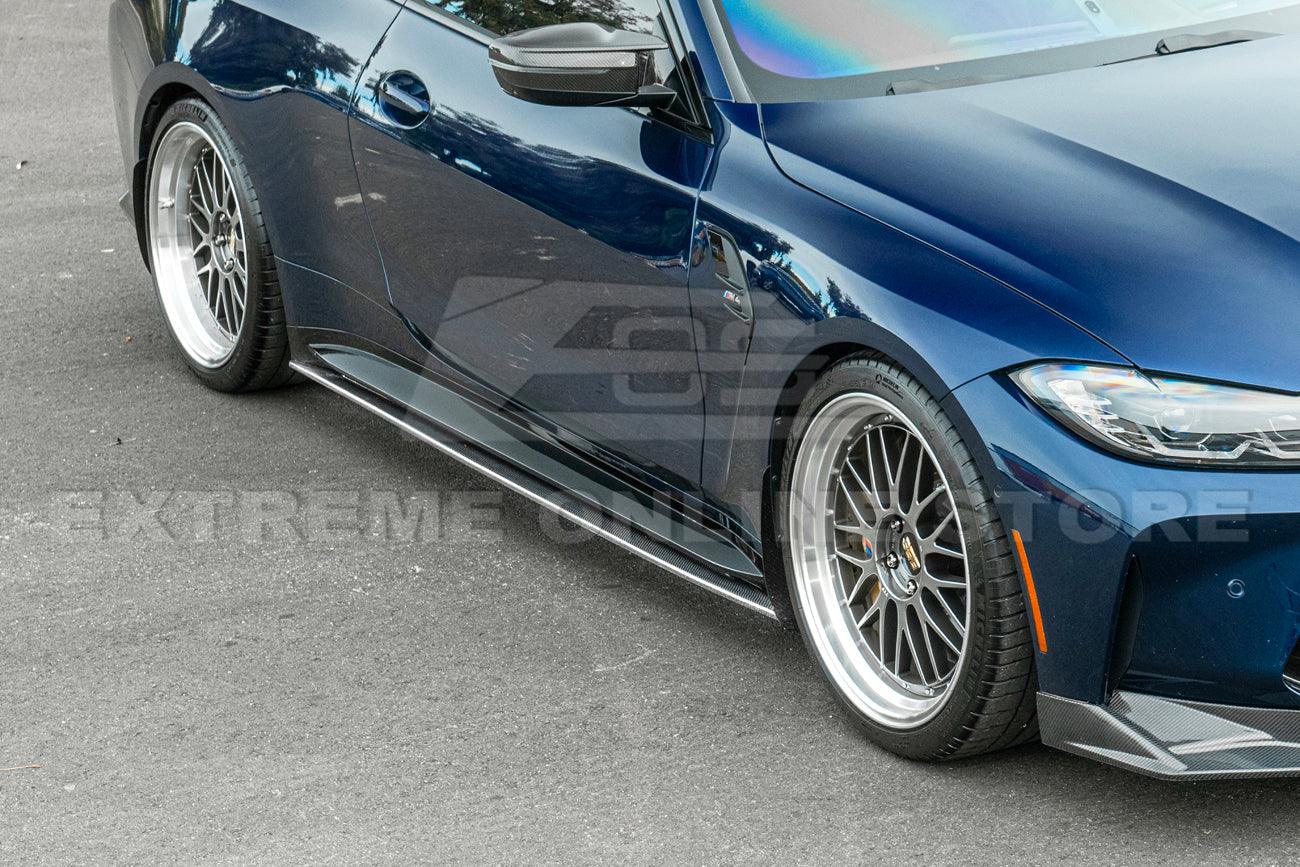 2021-Up BMW G80 M3 G82 G83 M4 VRS Carbon Fiber Front Splitter Lip & Side Skirts