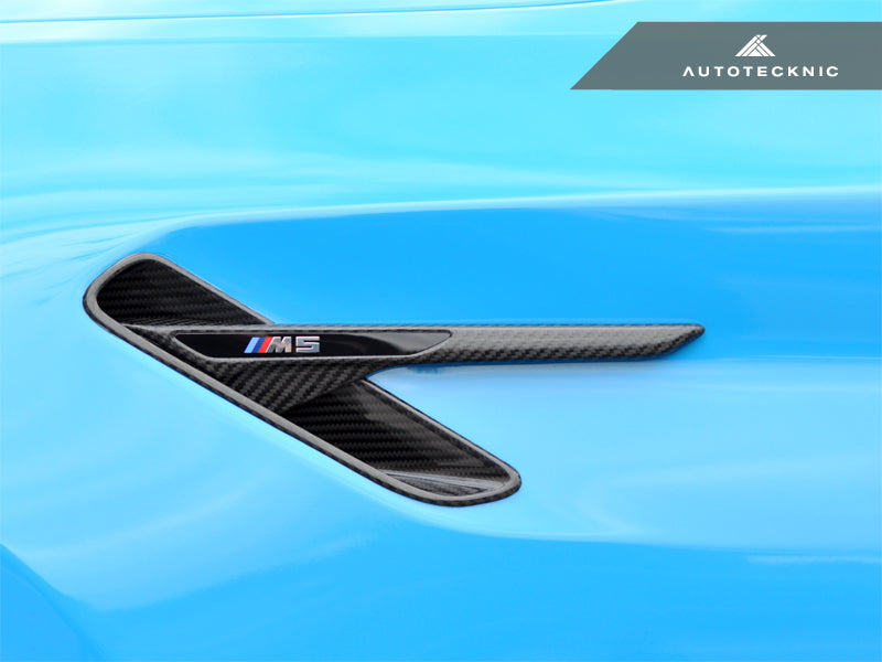AutoTecknic Carbon Fiber Fender Trim Set - BMW F90 M5