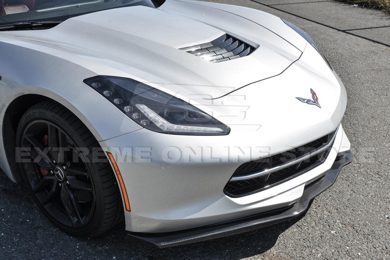 Camaro RS Carbon Fiber T6 Front Splitter W/ Side Extension