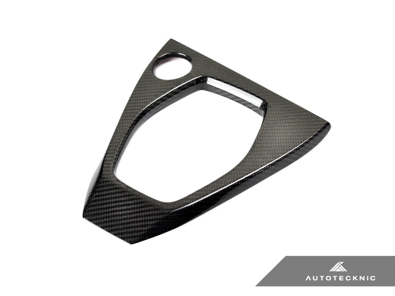 AutoTecknic Dry Carbon Shift Console Cover - Nissan R35 GTR 2017-Up