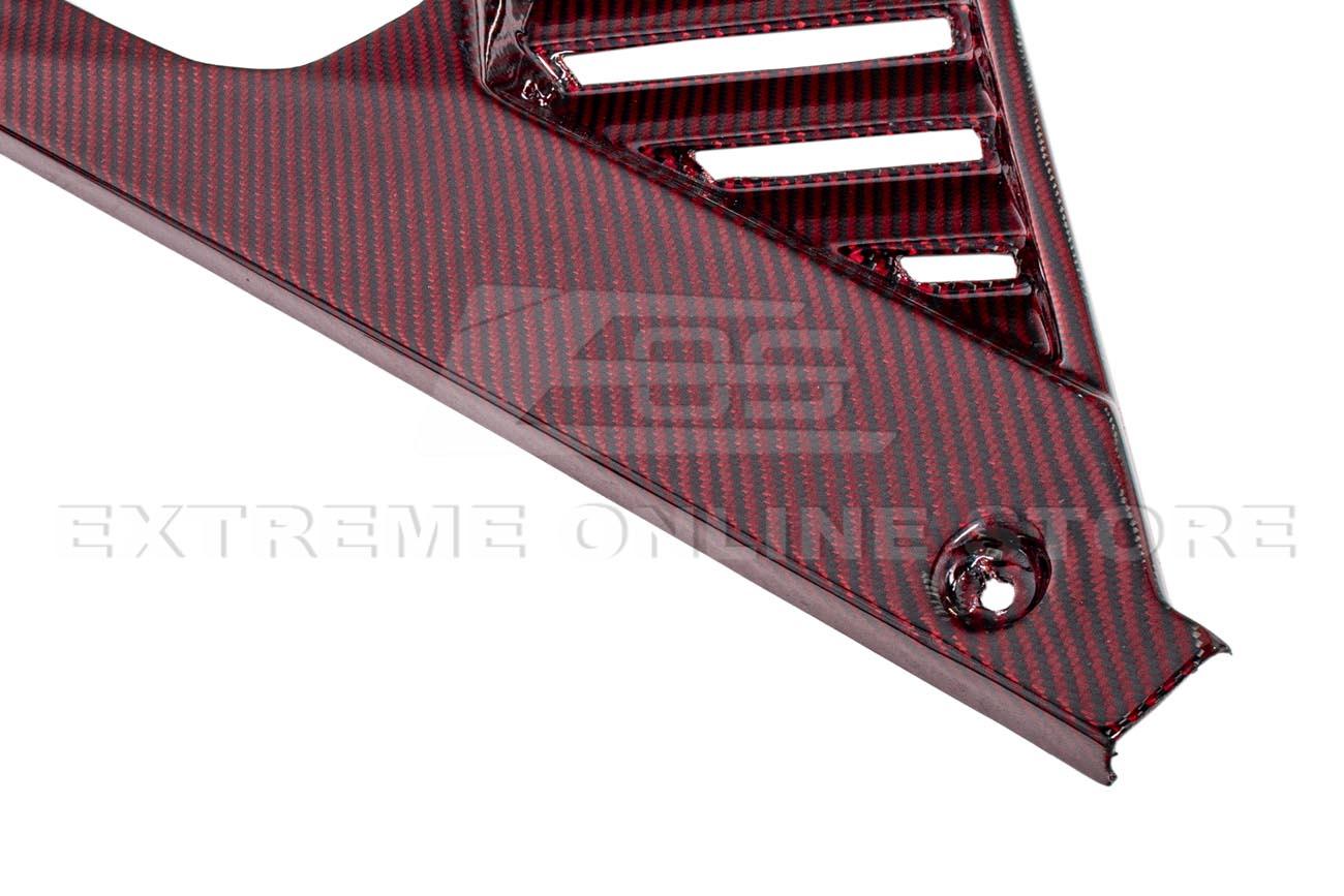 Corvette C8 Coupe Carbon Fiber Engine Cover With Bay Panel Insert