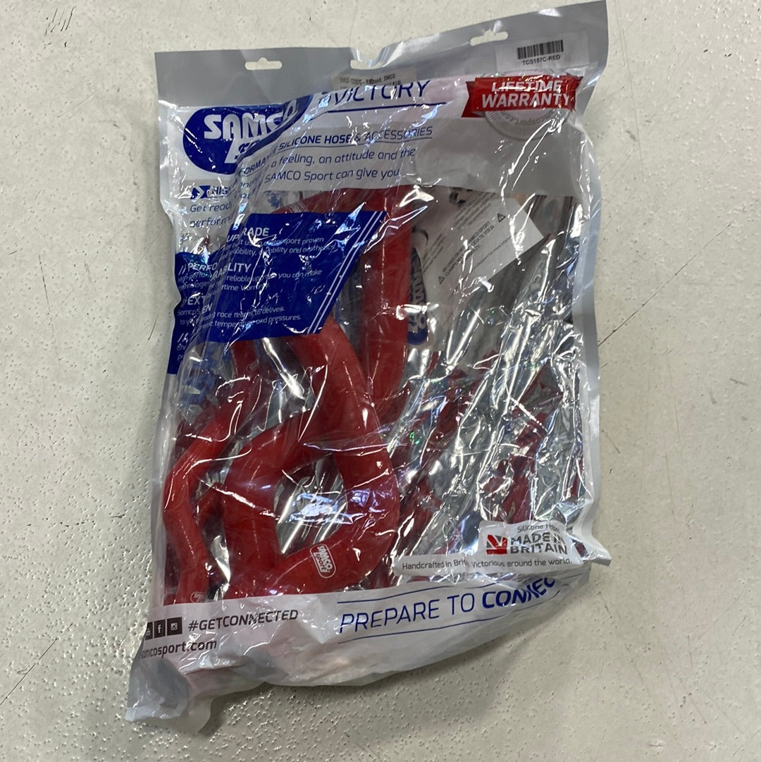 General Motors Corvette LT1 1992-96 Coolant Hose Kit Red TCS157C-RED