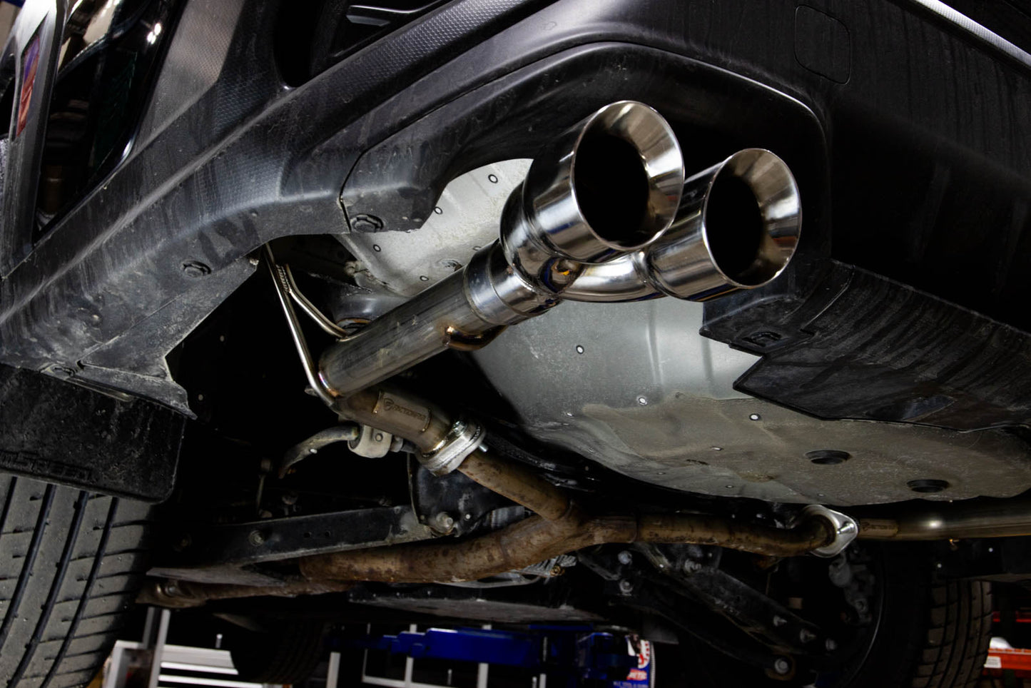FactionFab Axle Back Exhaust Polished Tip 2022+ WRX