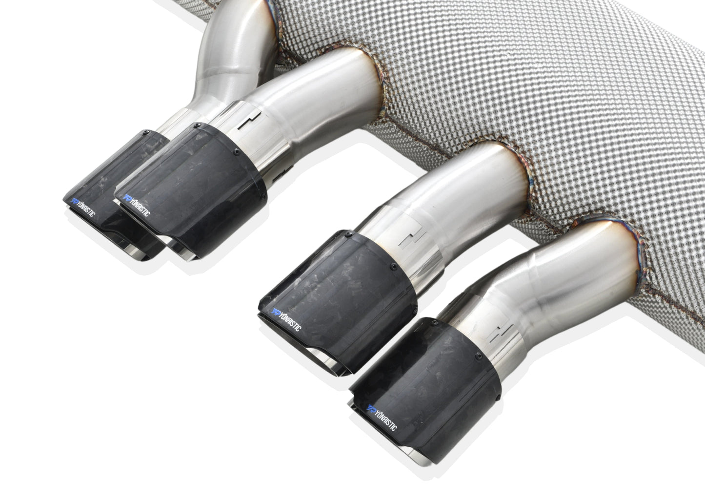 BMW G8X M3 M4 VANTA Edition Exhaust System Center Quad Exit - Yonristic Performance