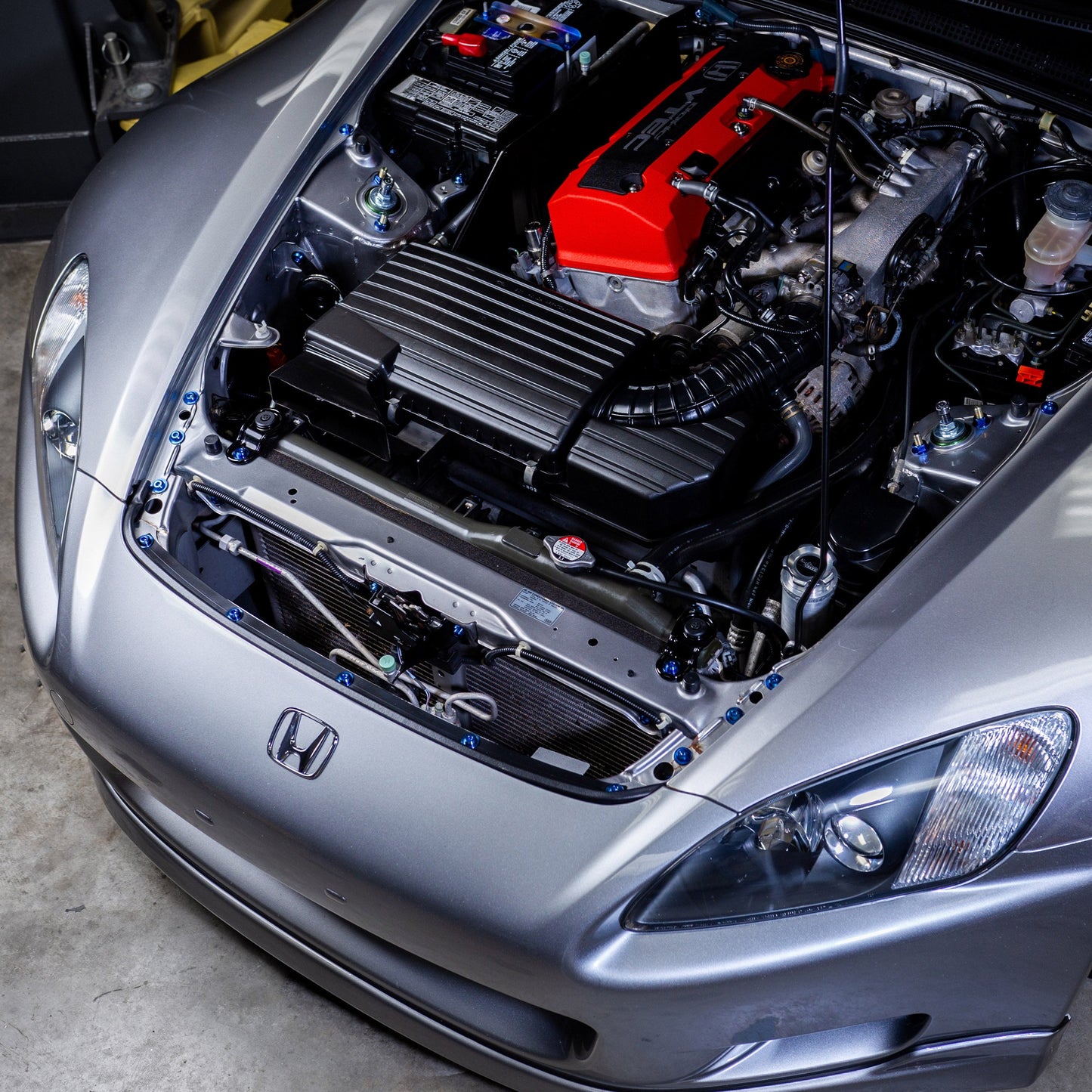 Stage 3 Titanium Hardware Engine Bay Kit - Honda S2000 (2000-2009)