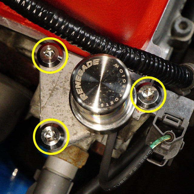 Titanium Hardware Solenoid Kit - F20C | F22C1 Engine