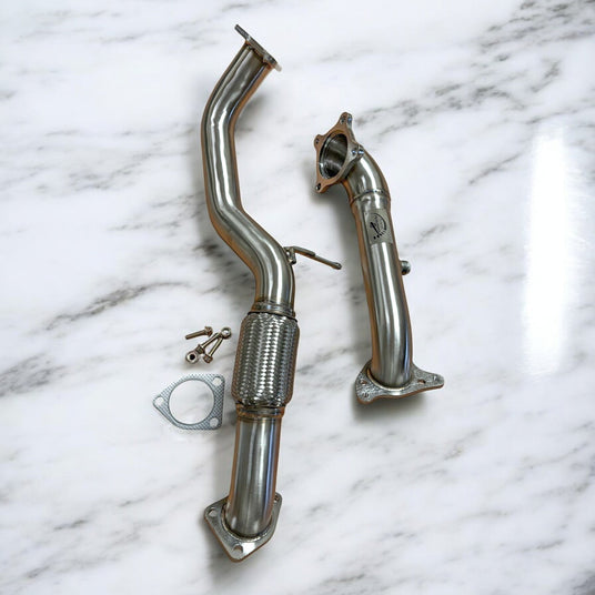 Racing Downpipe & Midpipe For 2016-2021 Honda Civic 1.5T (FC1, FC3, FK7)