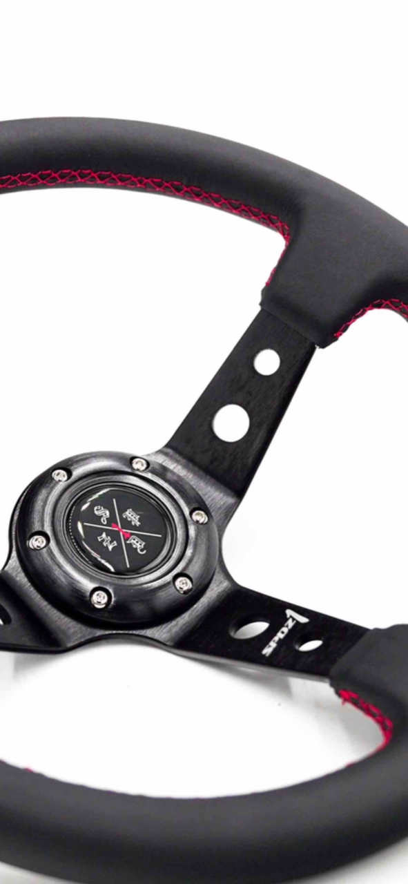 SPDZ1 Red Lined Steering Wheel