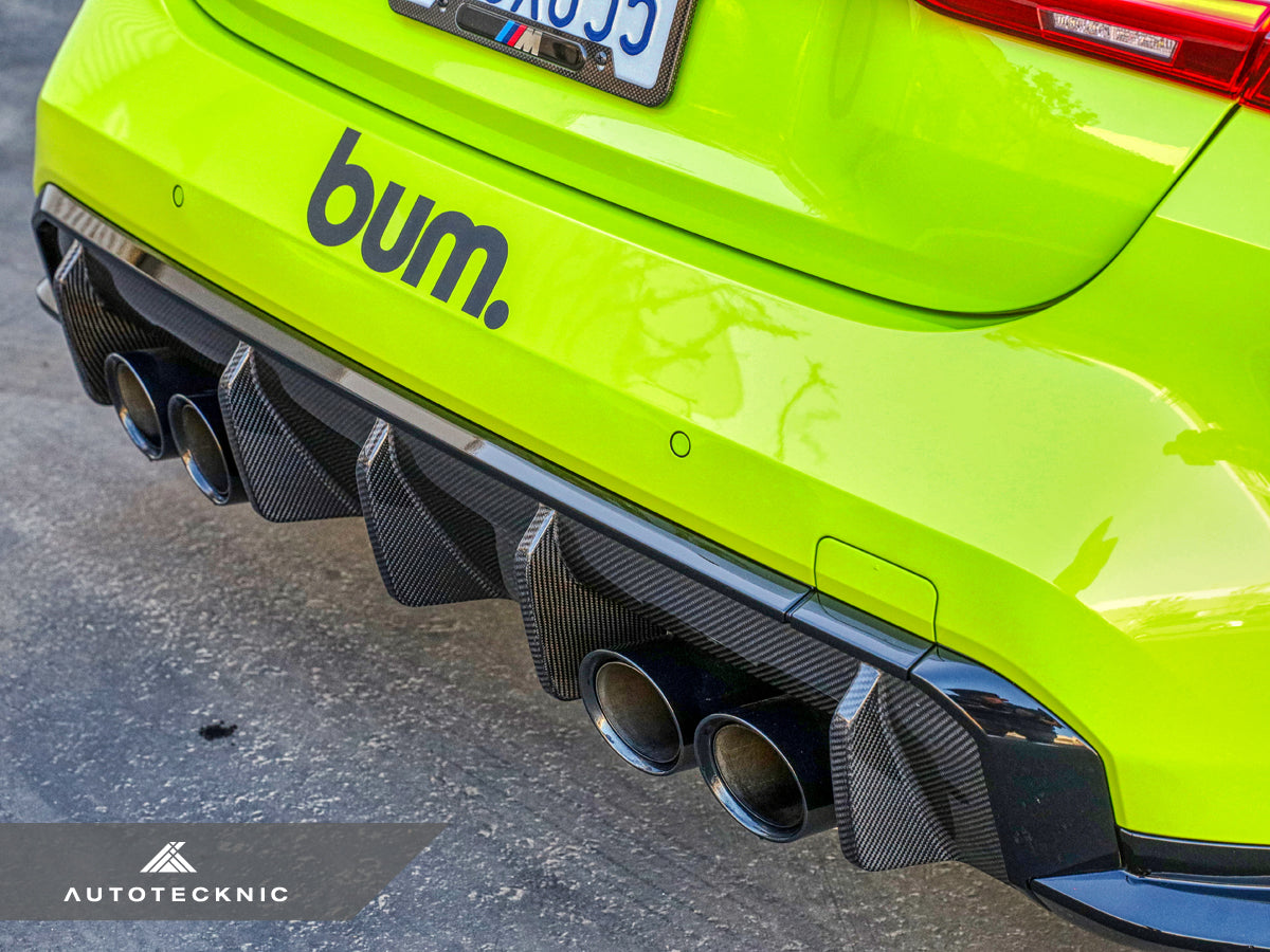 AutoTecknic Dry Carbon Performante Rear Diffuser - G80/ G81 M3 | G82/ G83 M4