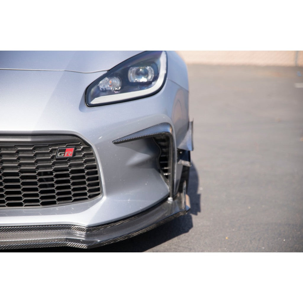 APR Performance Carbon Fiber Front Bumper Canards Toyota GR-86 2022-2024