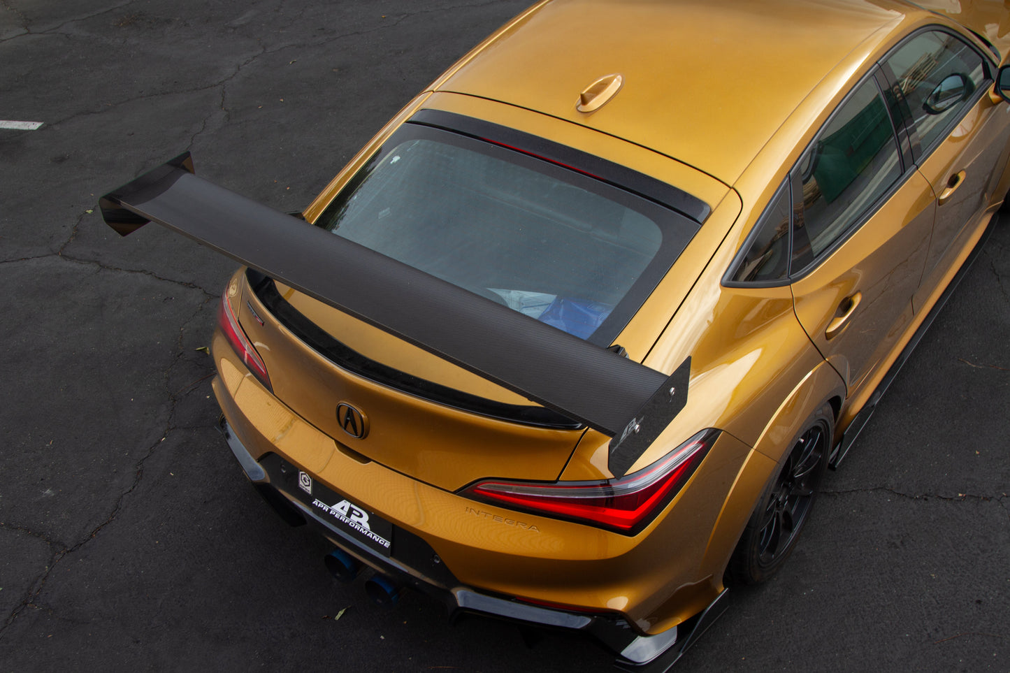 APR Performance GT-250 67" Carbon Fiber Adjustable Wing Acura Integra DE5 Type S 2024+
