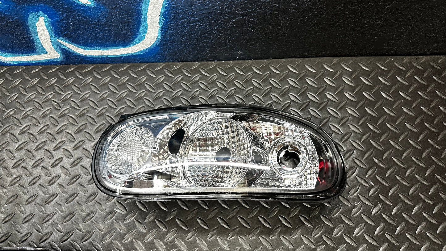 NTXGlow Custom Clear Tail Lights (1990–1997 Mazda Miata)