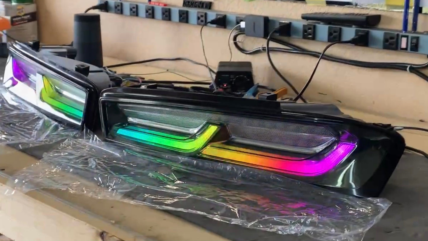 NTXGlow Color Shifting Tail Lights (2016-2018 Camaro)
