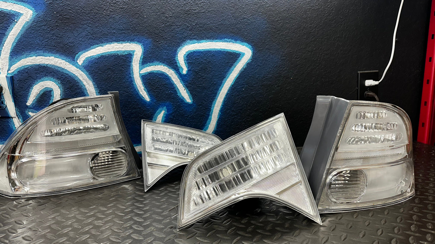 Custom 2006 2011 Honda Civic Sedan Clear Lens Oem Tail Lights