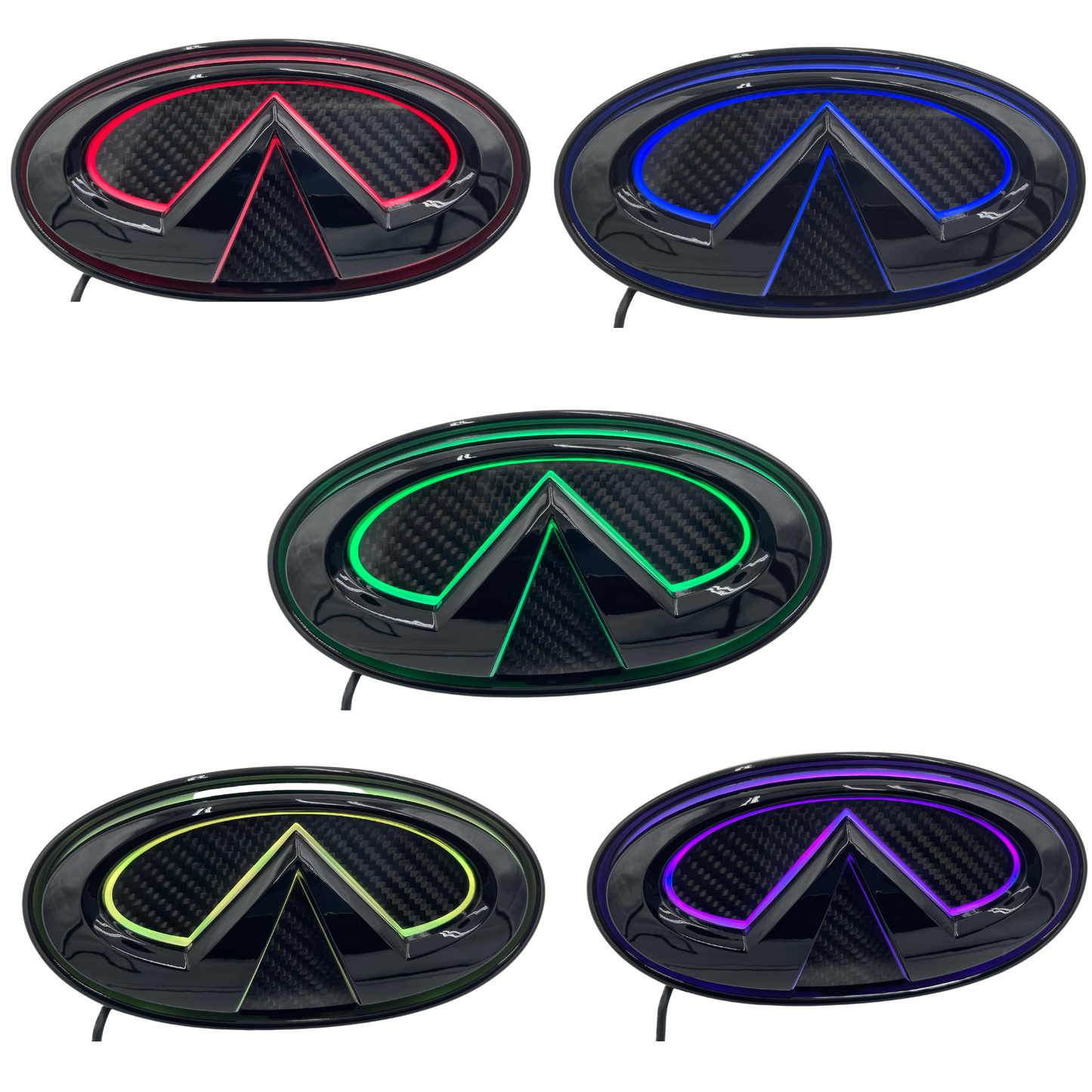 Infiniti Q50 Multicolor Flow LED emblem V2 (2014-2021)
