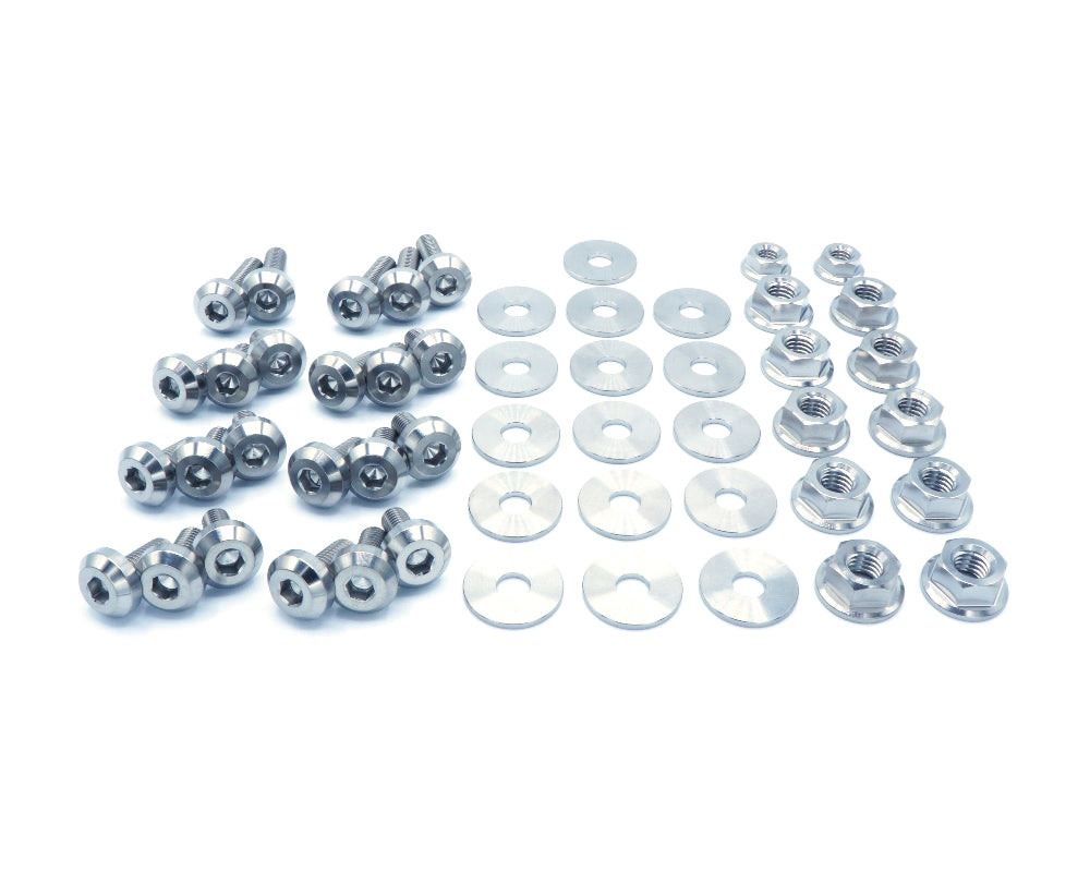 Stage 2 Titanium Hardware Engine Bay Kit - Mazda Miata (1989-1997)