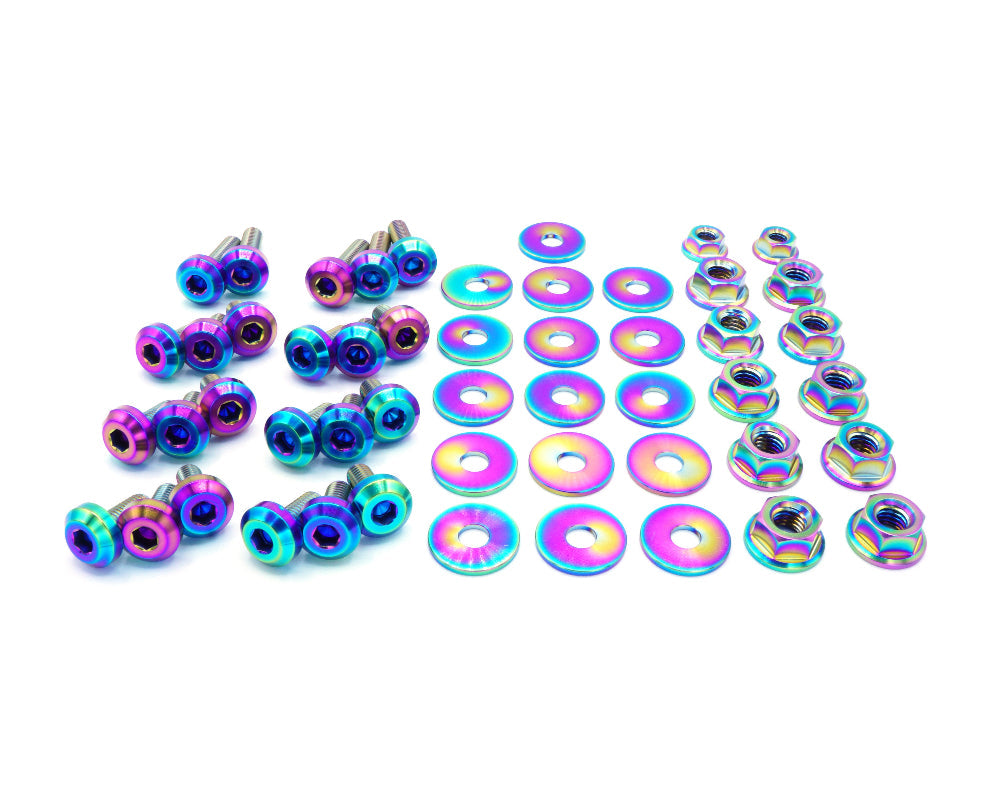 Stage 2 Titanium Hardware Engine Bay Kit - Mazda Miata (1989-1997)