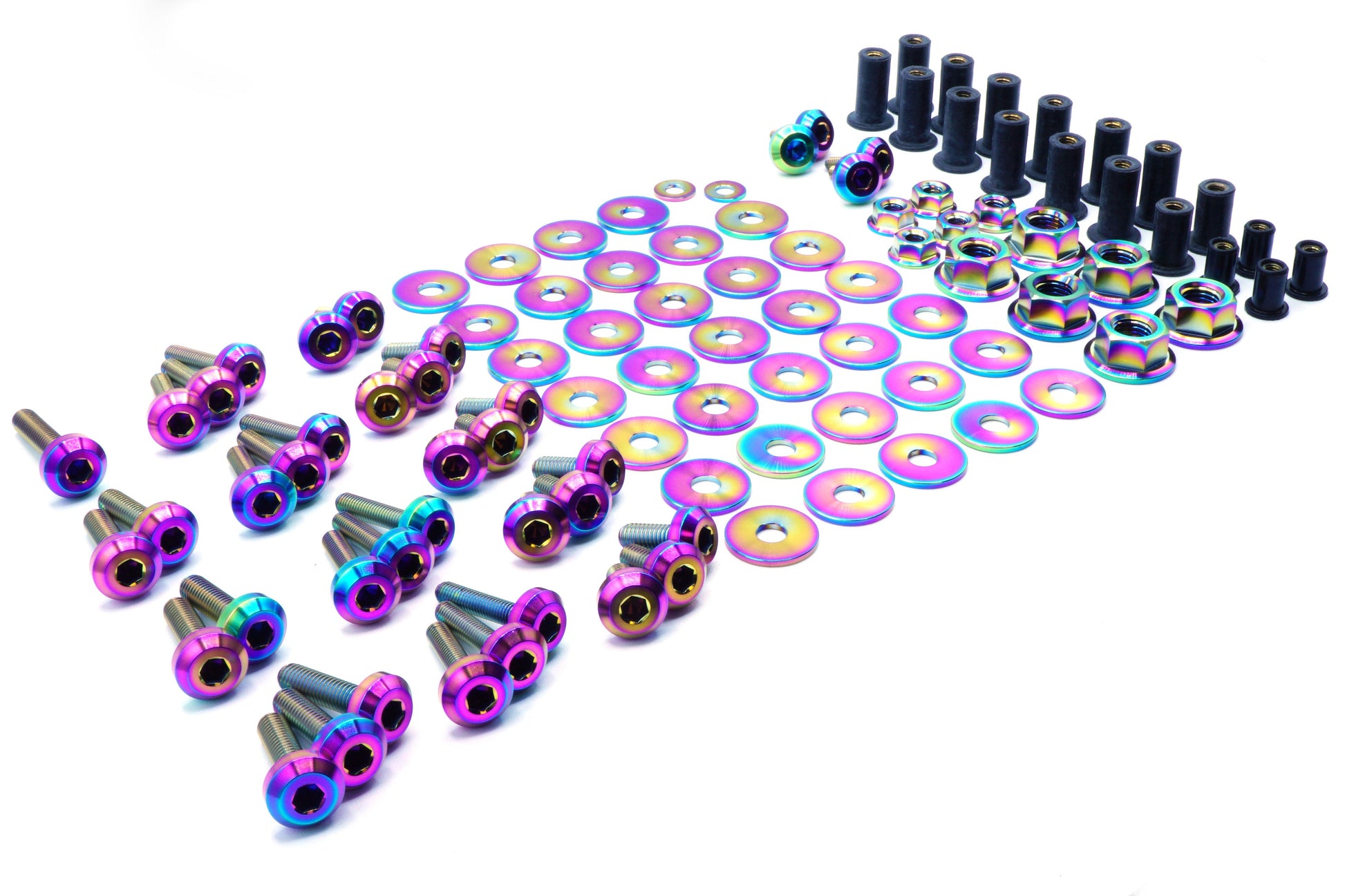 Stage 2 Titanium Hardware Engine Bay Kit - Mazda Speed3 (2007-2009)