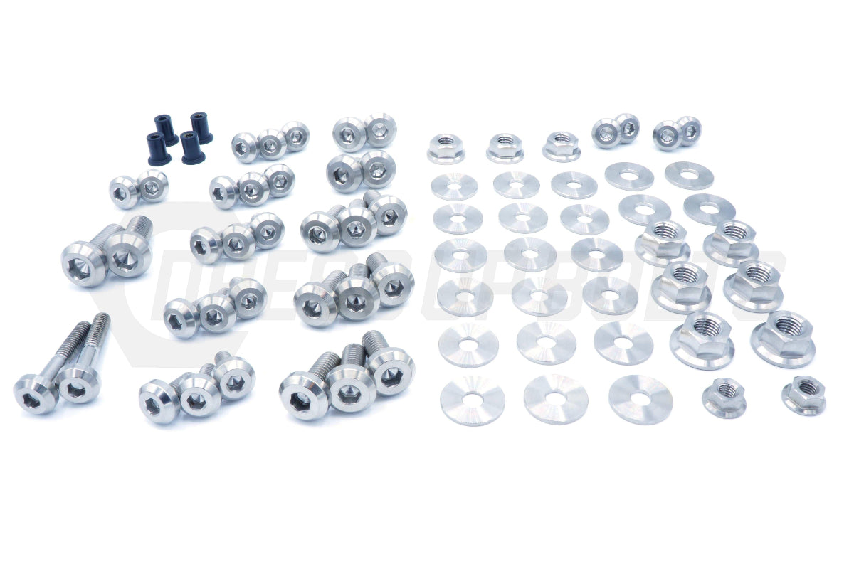 Stage 2 Titanium Hardware Engine Bay Kit - Mitsubishi Evo VIII