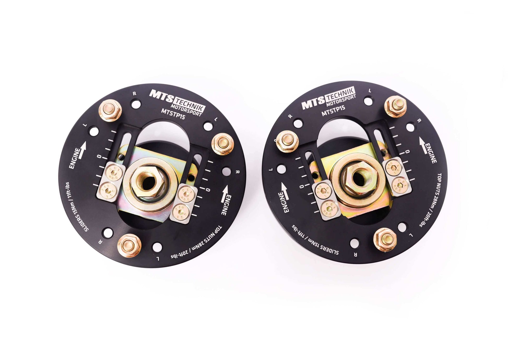 MTS Technik Comfort Series Coilover Kit - With Rear Axle Top Mount, Gold Housing, 51mm Strut for 1985-1993 BMW 325e (E30)