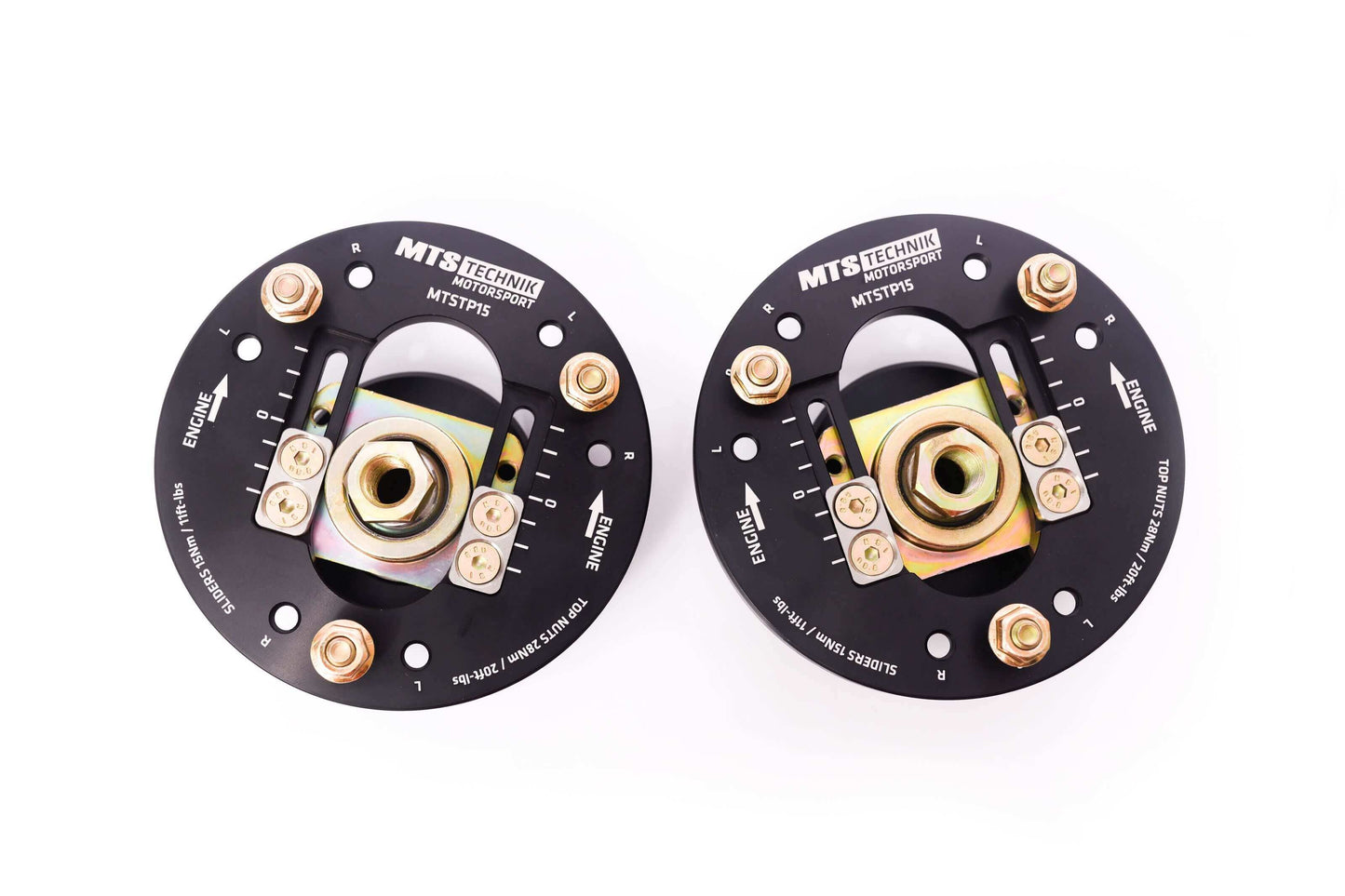 MTS Technik Comfort Series Coilover Kit - With Rear Axle Top Mount, Gold Housing, 45mm Strut for 1985-1993 BMW 318i (E30)