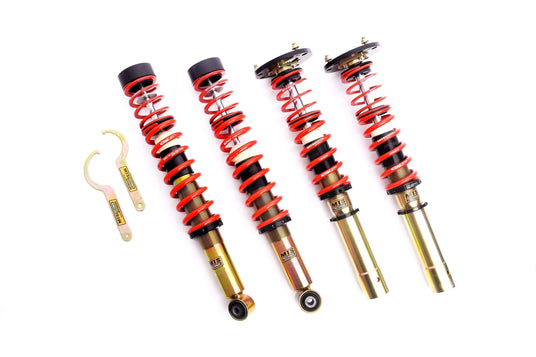 MTS Technik Street Series Coilover Kit - Gold Housing for 1987-1988 BMW M6 (E24)