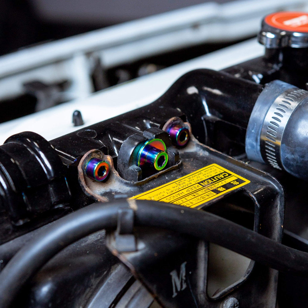 Stage 3 Titanium Hardware Engine Bay Kit - Toyota Supra MKIII (1986-1992)