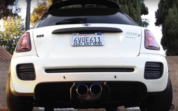 Tsudo Burnt Tip Cat-Back Exhaust for 07-09 Mini Cooper S R56/JCW R58